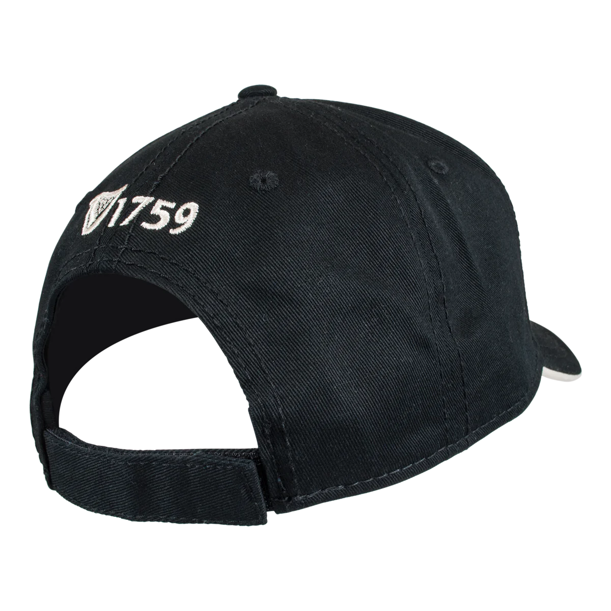 Guinness English Label Black Baseball Cap