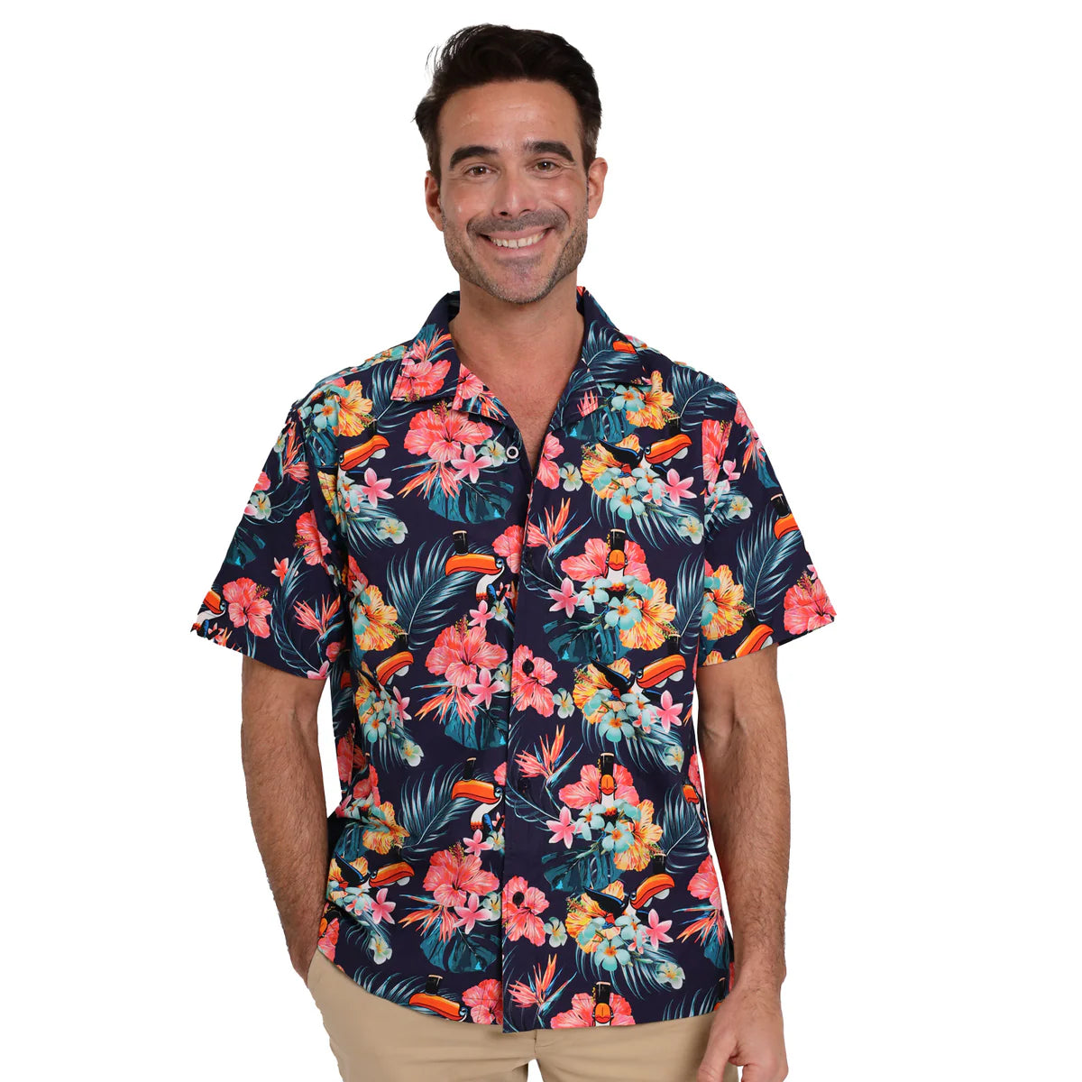 Guinness Toucan Hawaiian Shirt