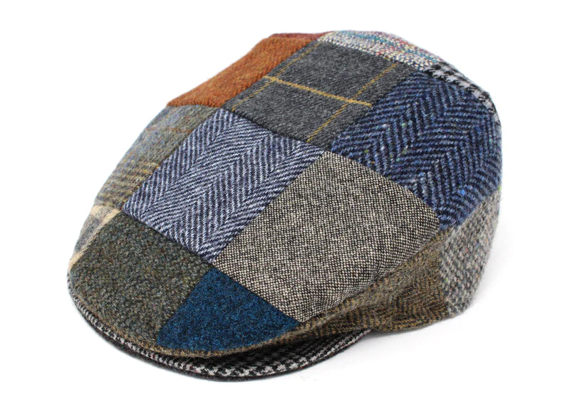 Wool Patchwork - Vintage Style Cap