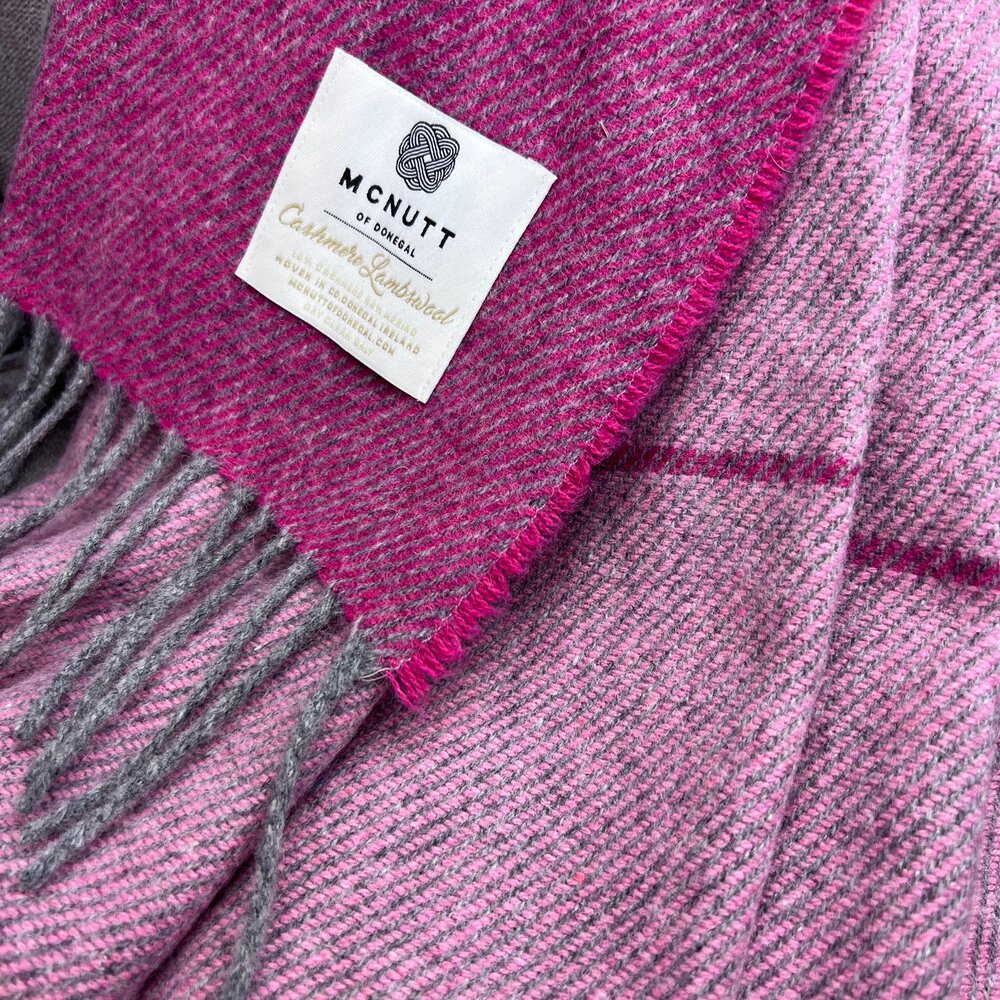 Cashmere and Merino Lambswool Throws