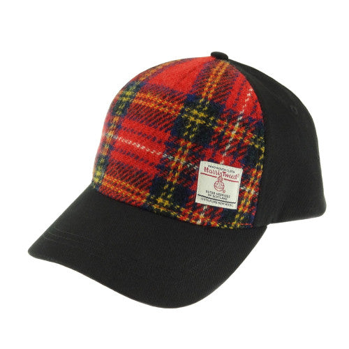 Baseball Cap with Harris Tweed