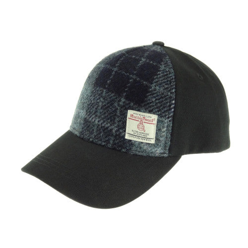Baseball Cap with Harris Tweed