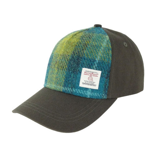 Baseball Cap with Harris Tweed