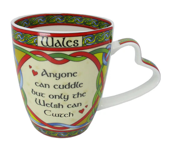 Welsh Cwtch Bone China Mug