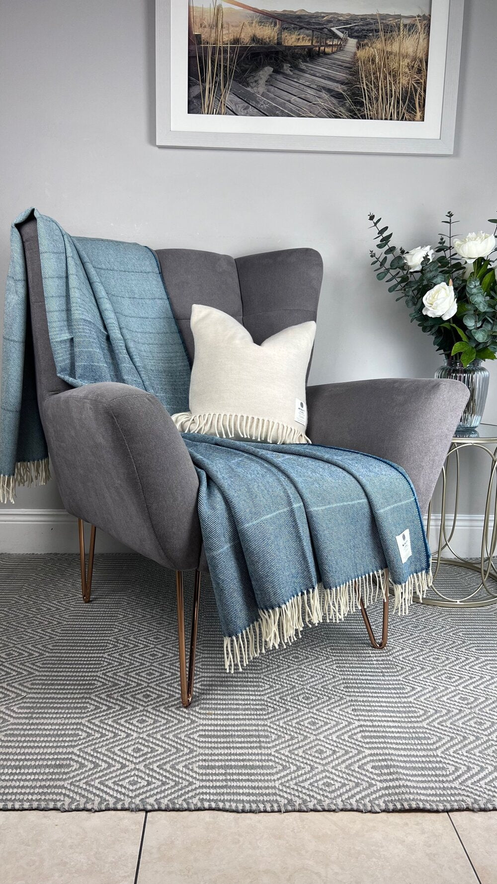 Alpaca Ómbre Throws