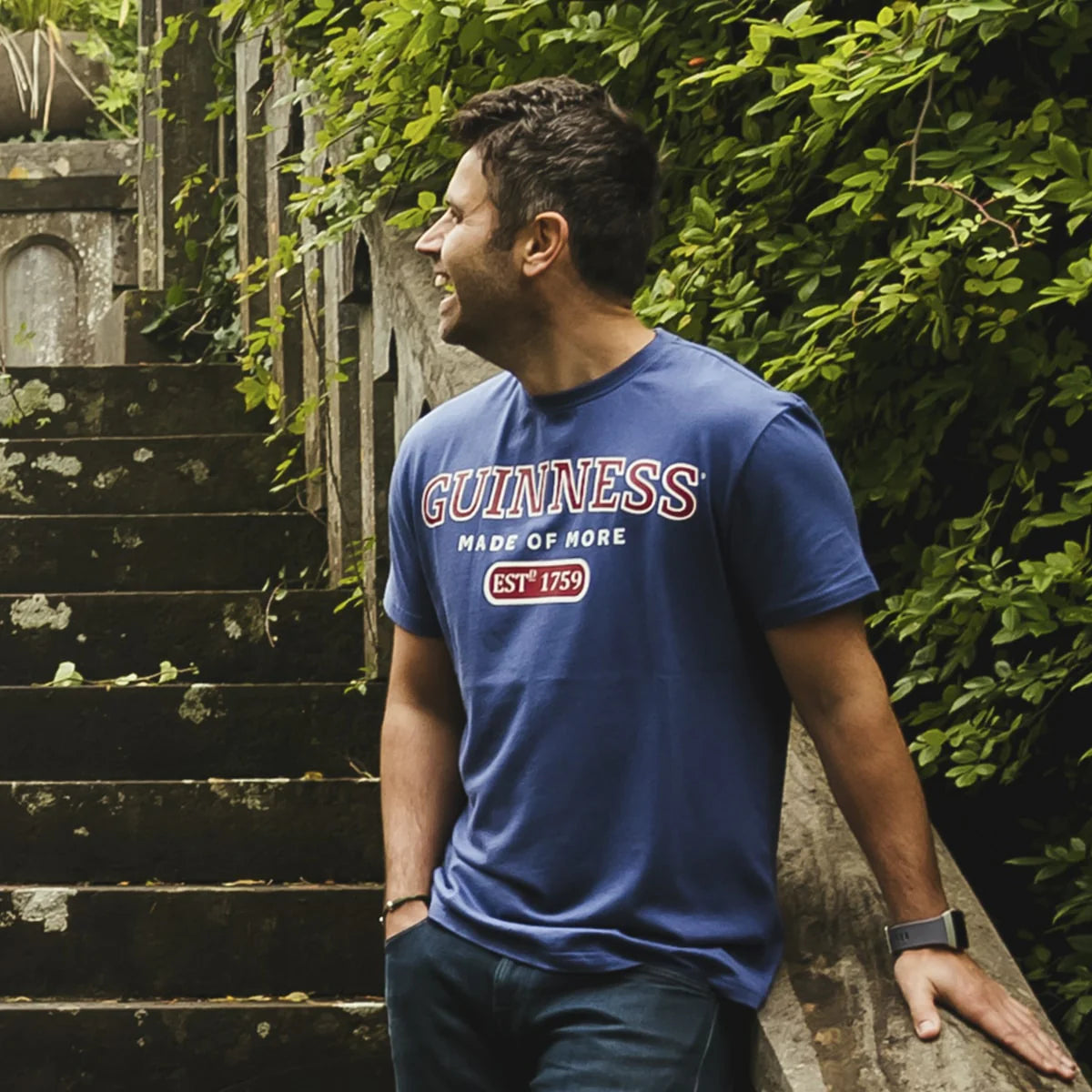 Blue Trademark Label Tee