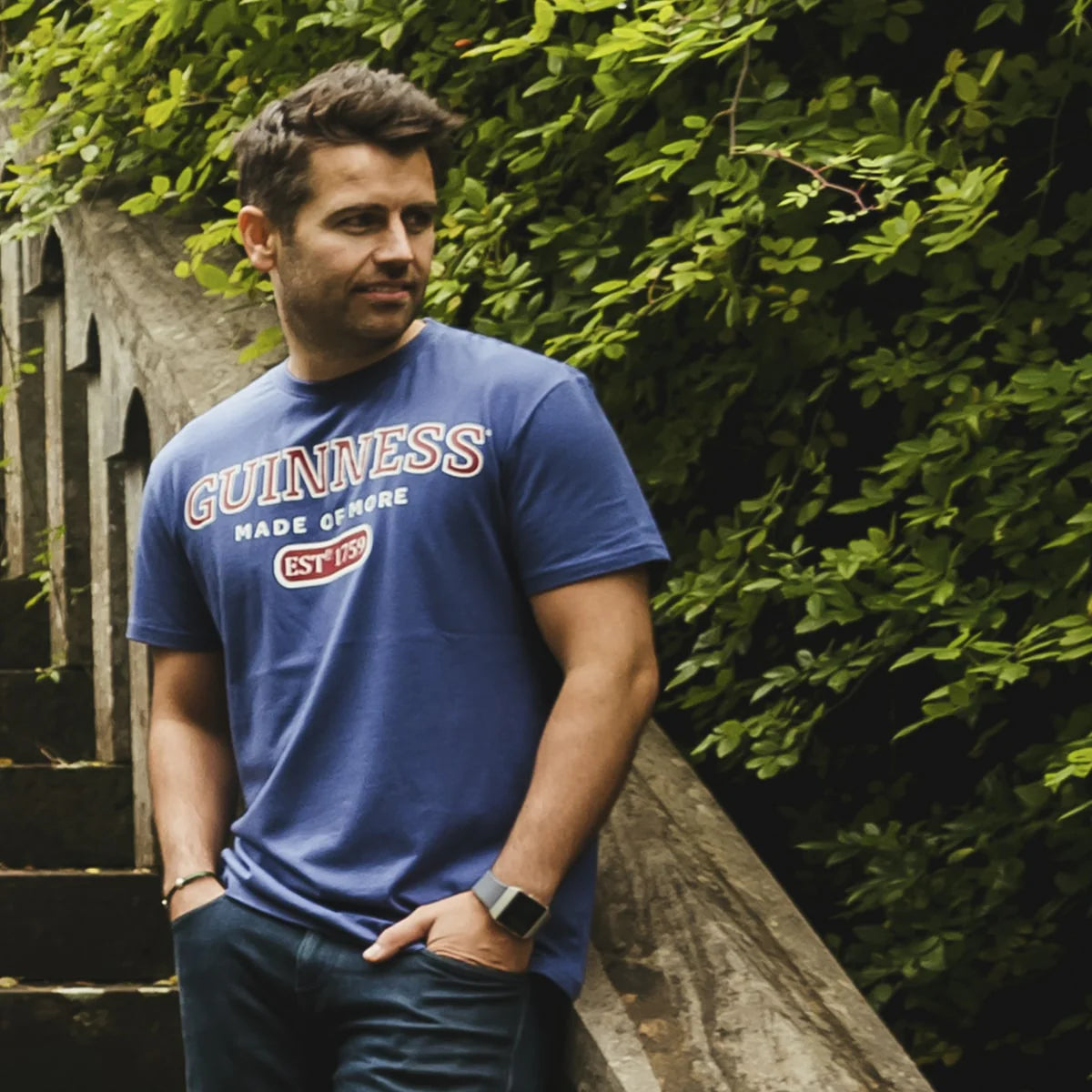Blue Trademark Label Tee
