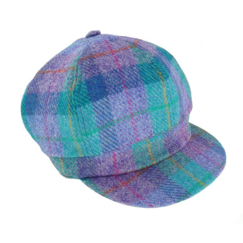 Women's Scottish Harris Tweed Newsboy Hat