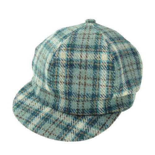 Women's Scottish Harris Tweed Newsboy Hat