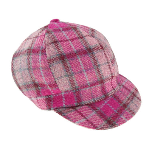 Women's Scottish Harris Tweed Newsboy Hat