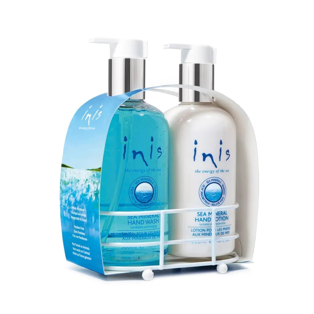Inis Hand Care Caddy 2 x 300ml / 10 fl. oz.