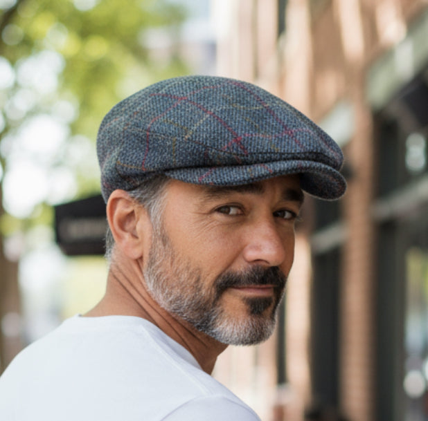 Tweed Vintage Flat Cap