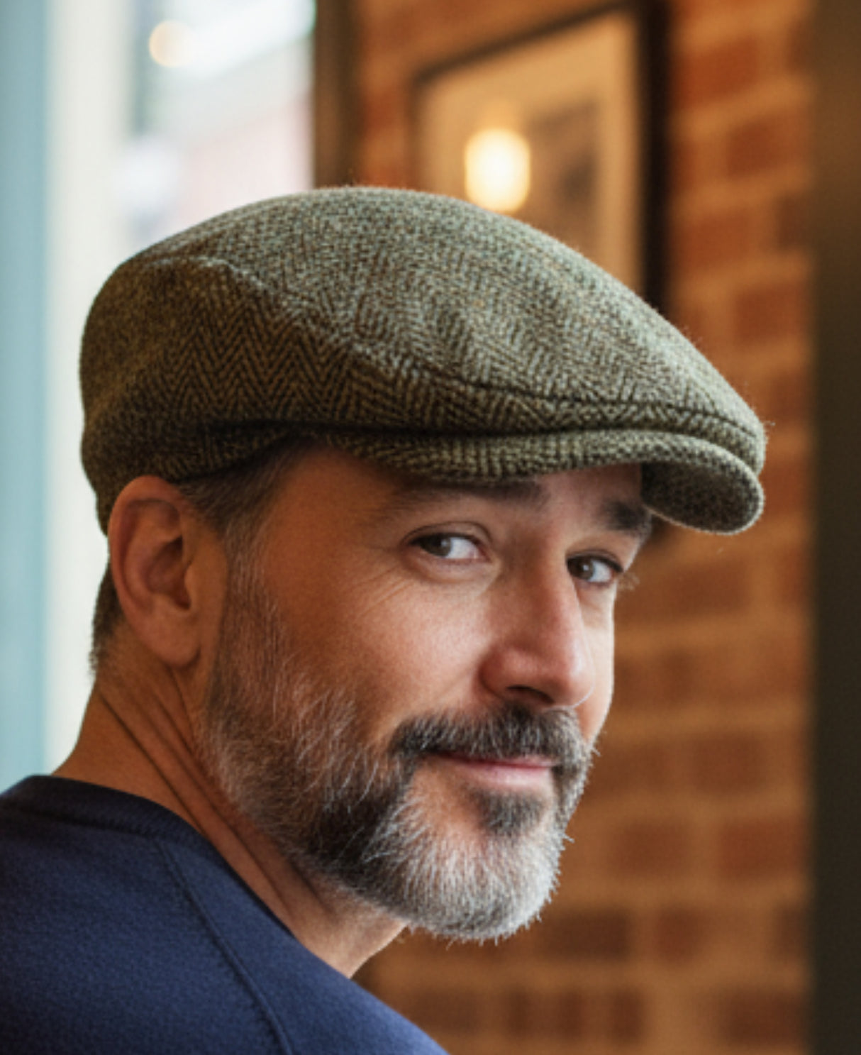 Tweed Vintage Flat Cap