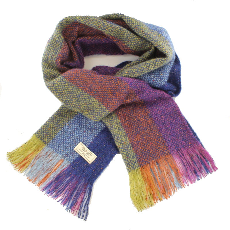 Mucros Weavers Alpaca and Merino Islander Scarf