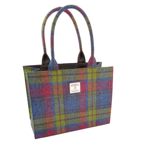 Glen Appin Full Harris Tweed 'Glencoe' Large Tote Bag