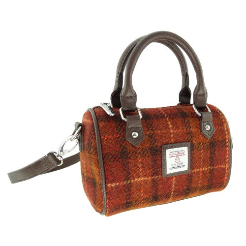 Harris Tweed Mini Bowling Bag