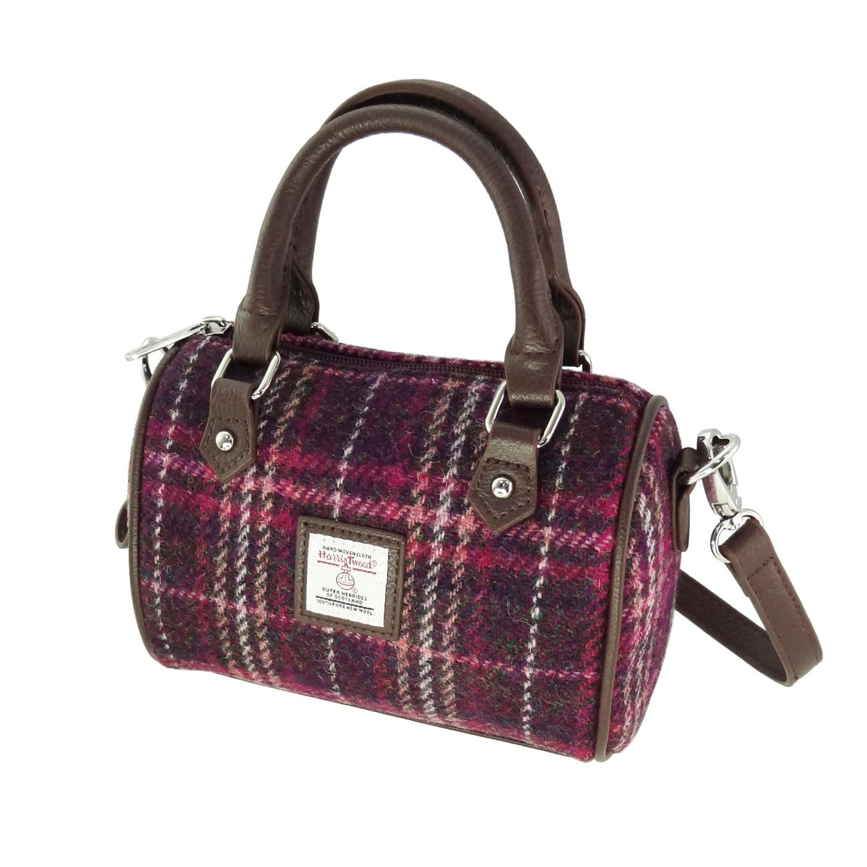 Harris Tweed Mini Bowling Bag