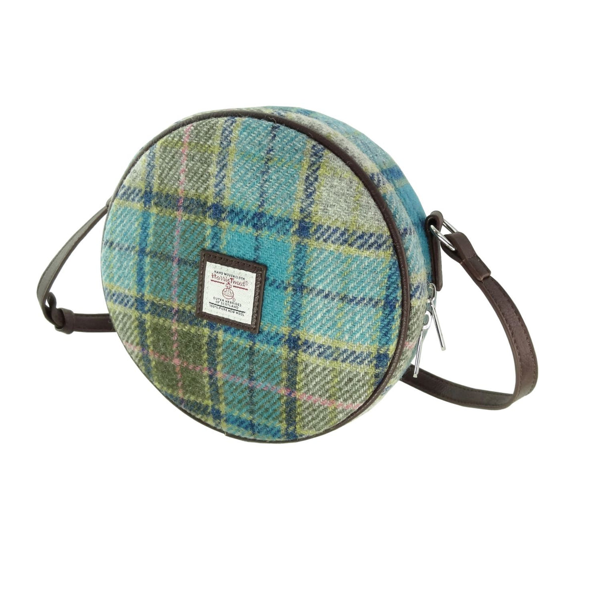 Harris Tweed Round Bag