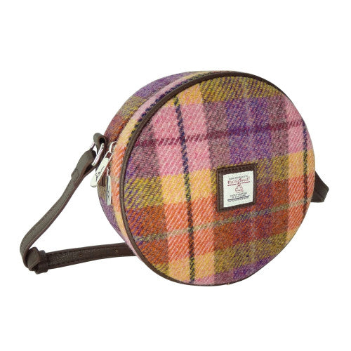 Harris Tweed Round Bag