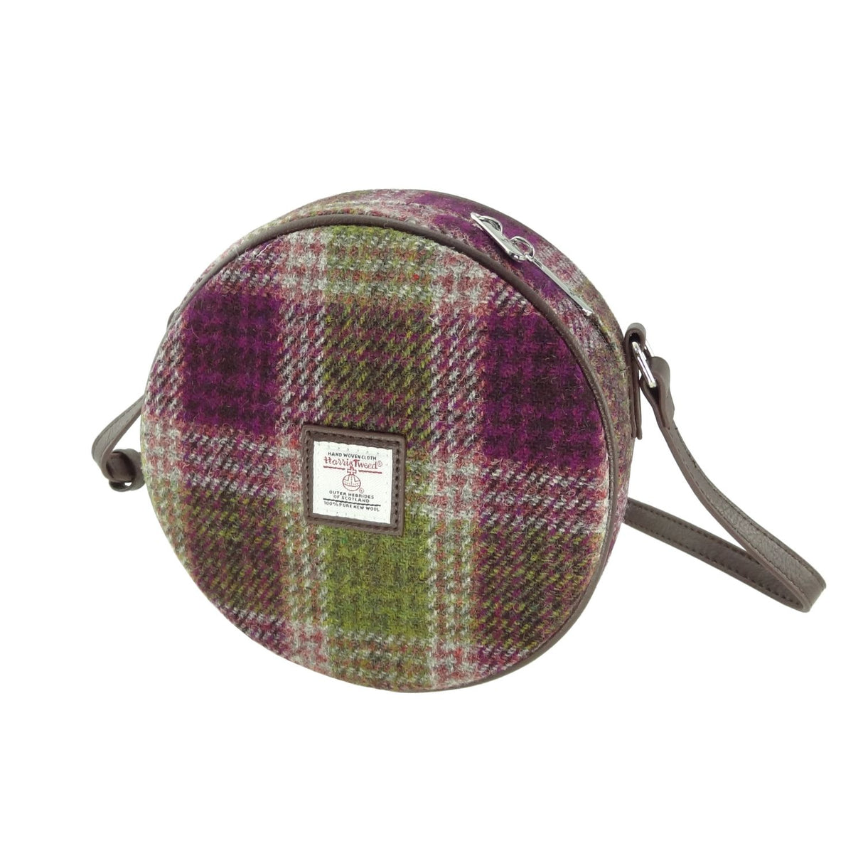 Harris Tweed Round Bag