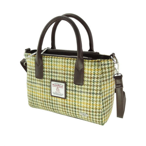 Harris Tweed Small Tote Bag with Shoulder Strap