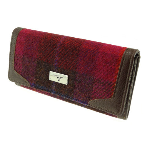 Women's Harris Tweed Long Purse