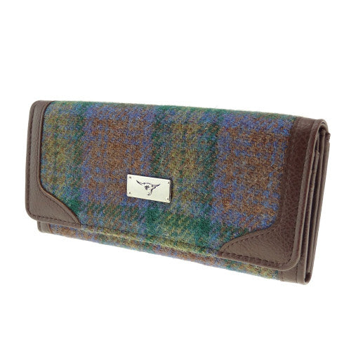 Women's Harris Tweed Long Purse