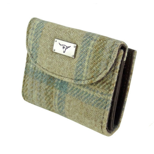 Women's Harris Tweed 'Jura' Short Wallet with Card Section