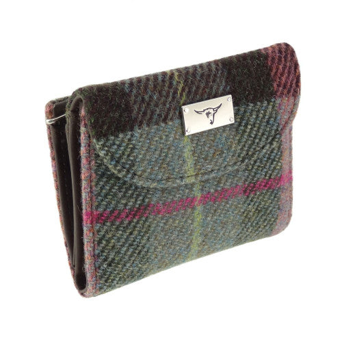 Women's Harris Tweed 'Jura' Short Wallet with Card Section