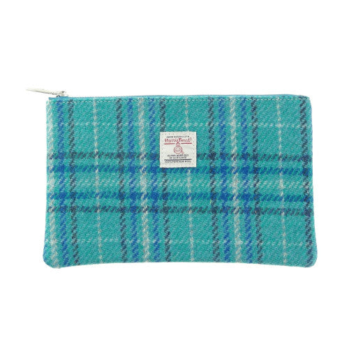 Harris Tweed 'Berneray' Medium Zip Pouch
