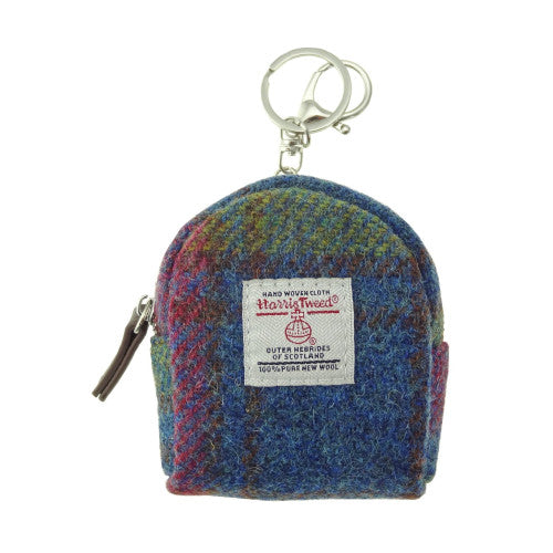Harris Tweed 'Cava' Micro Bag Keyring