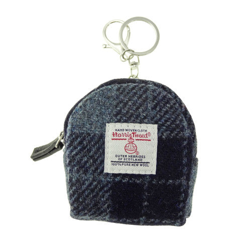 Harris Tweed 'Cava' Micro Bag Keyring