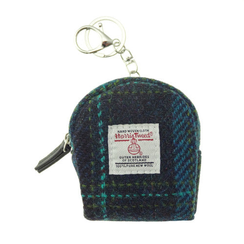 Harris Tweed 'Cava' Micro Bag Keyring