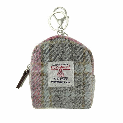 Harris Tweed 'Cava' Micro Bag Keyring