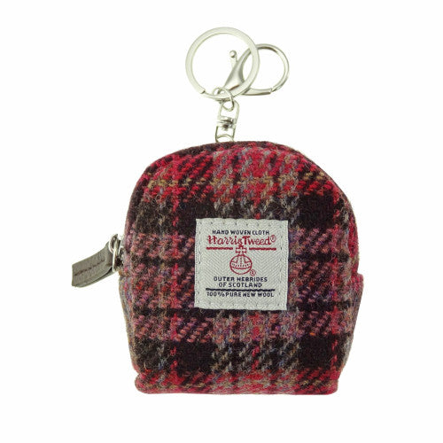 Harris Tweed 'Cava' Micro Bag Keyring