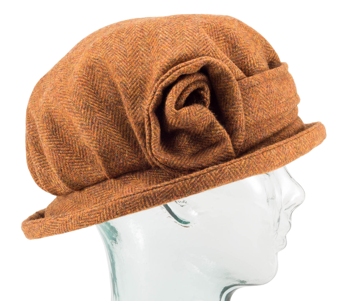 Downton Abbey Style Ladies Hat with Rose