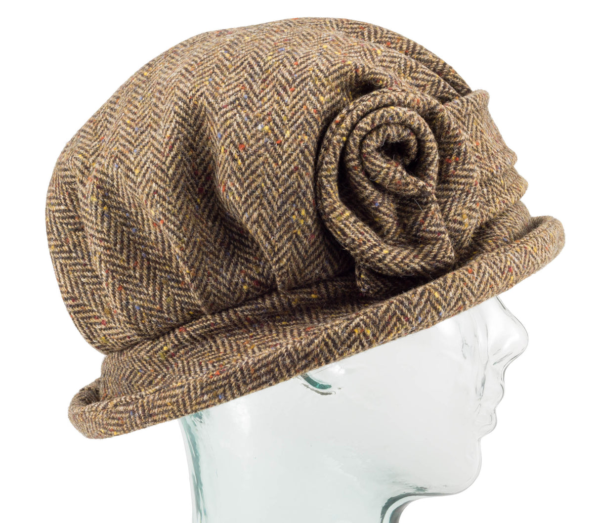 Downton Abbey Style Ladies Hat with Rose