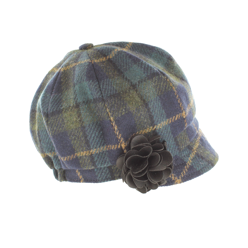Mucros Weavers Women's Tweed Newsboy Hat