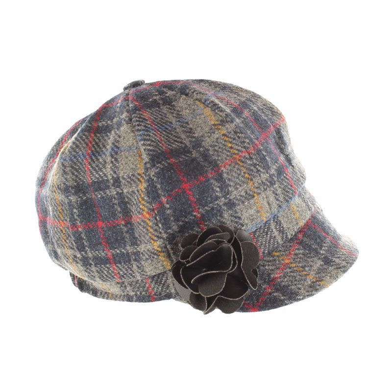 Mucros Weavers Women's Tweed Newsboy Hat