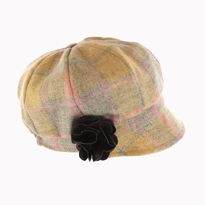 Mucros Weavers Women's Tweed Newsboy Hat