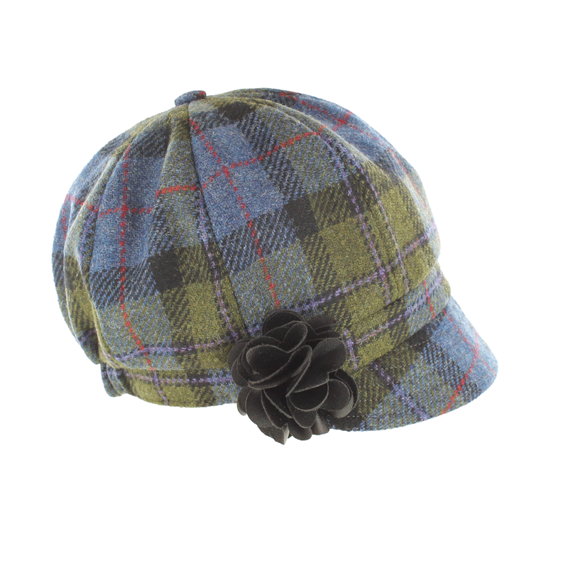 Mucros Weavers Women's Tweed Newsboy Hat