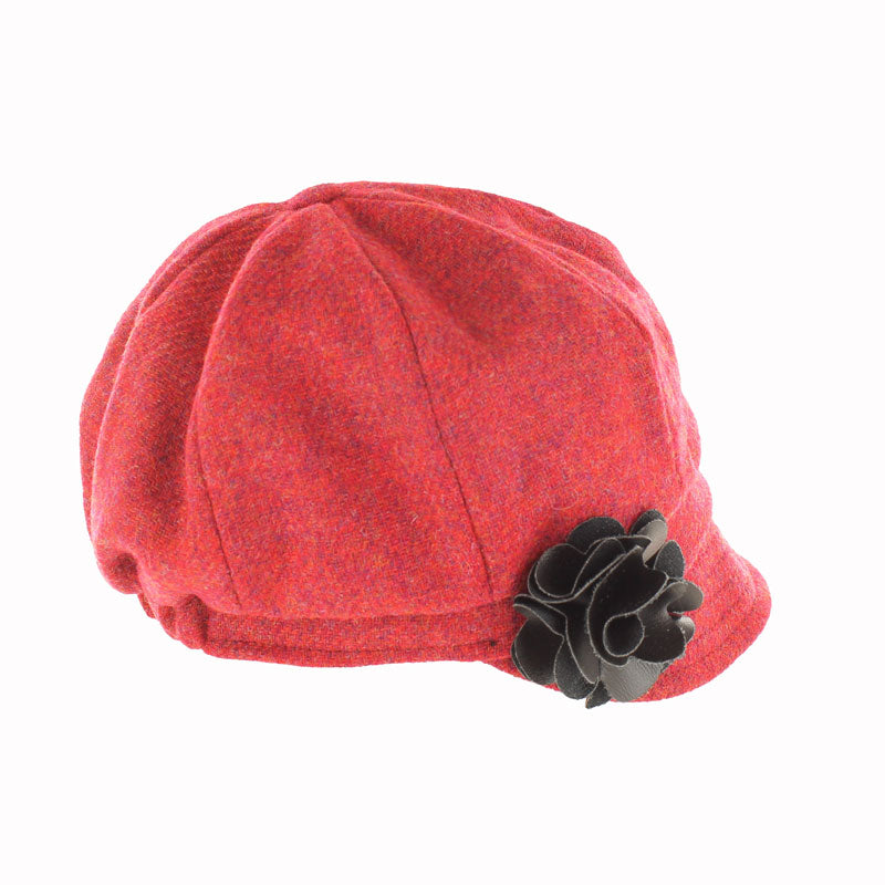 Mucros Weavers Women's Tweed Newsboy Hat