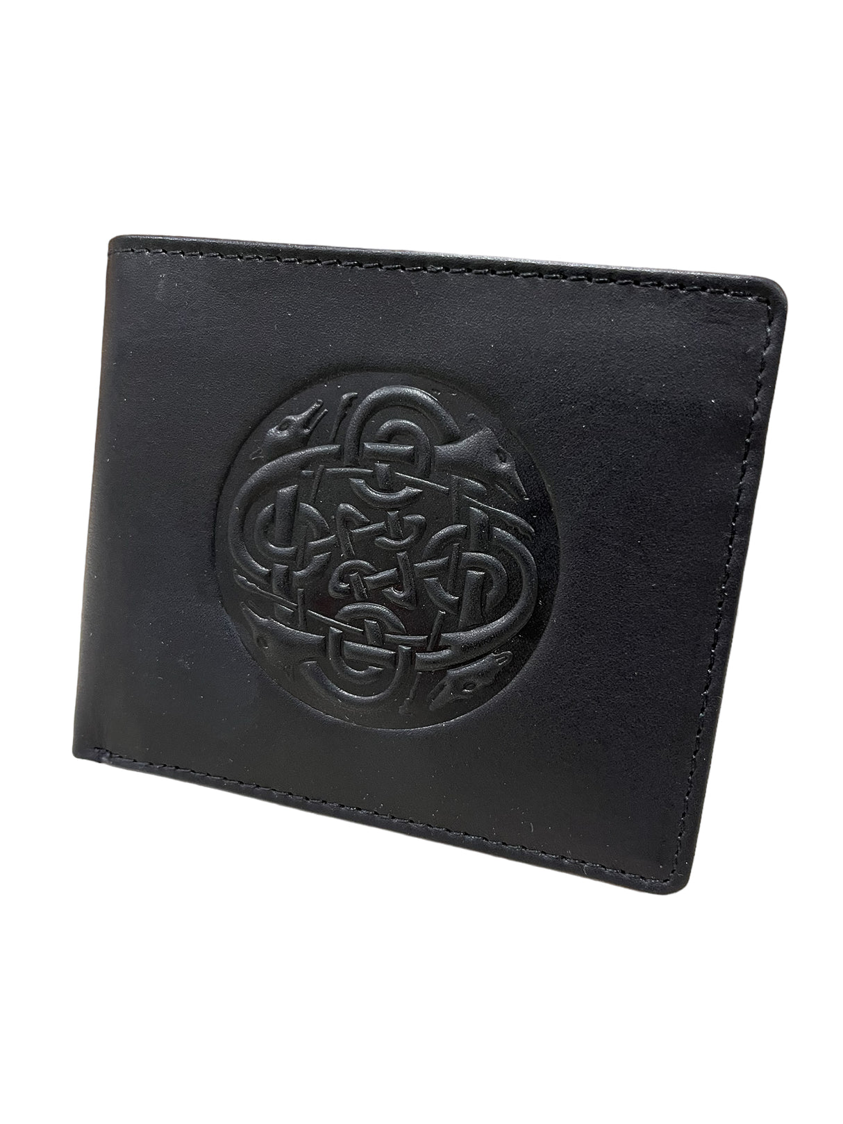 Men's Leather Bifold Wallet - Hounds