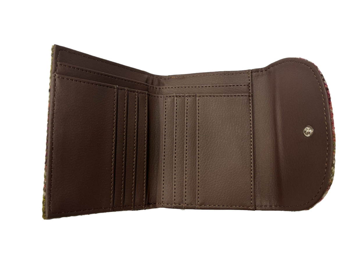 Women's Harris Tweed 'Jura' Short Wallet with Card Section