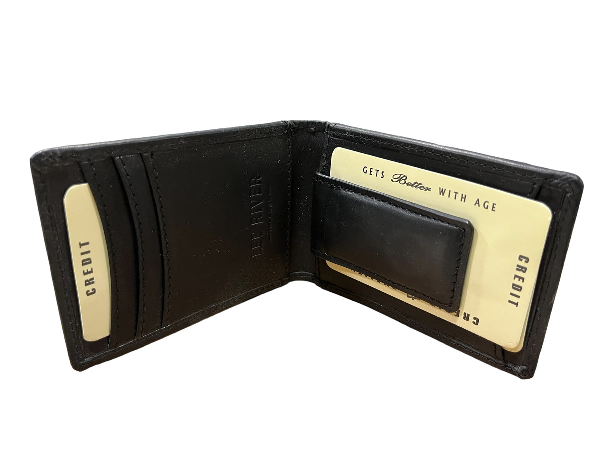 Celtic Knotwork Leather Money Clip