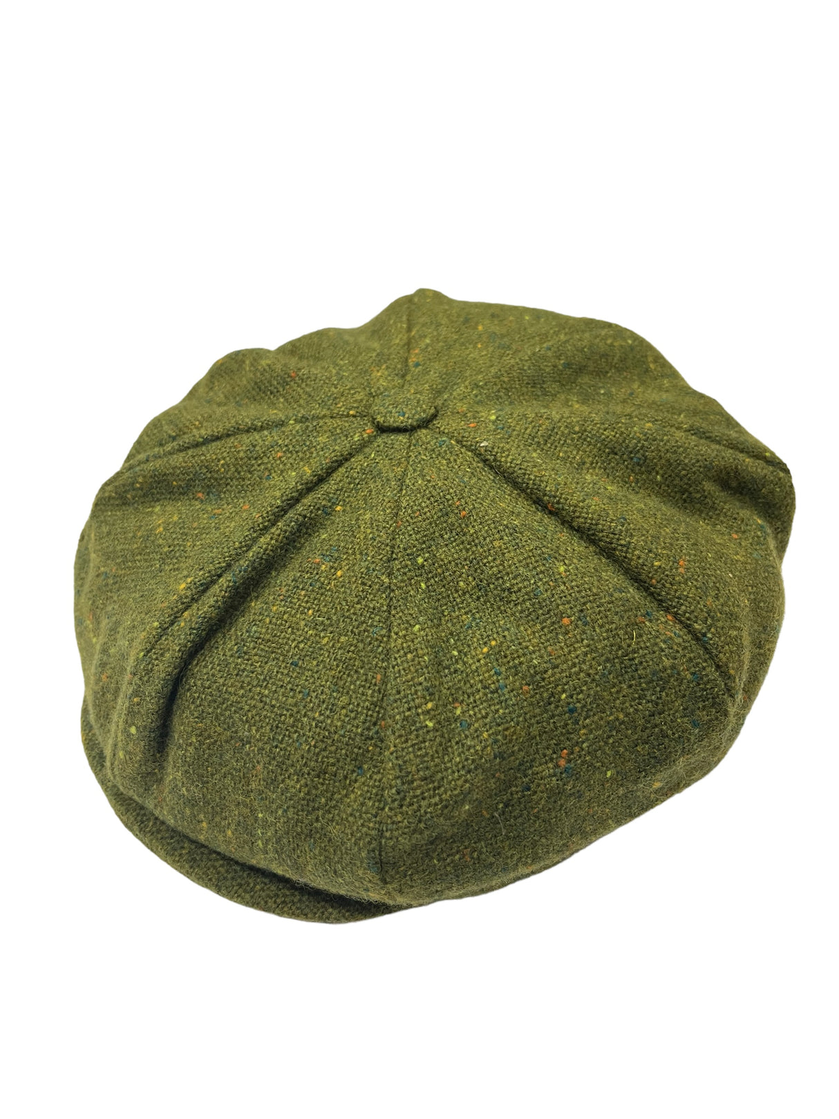 Handwoven Tweed - Eight Piece Cap