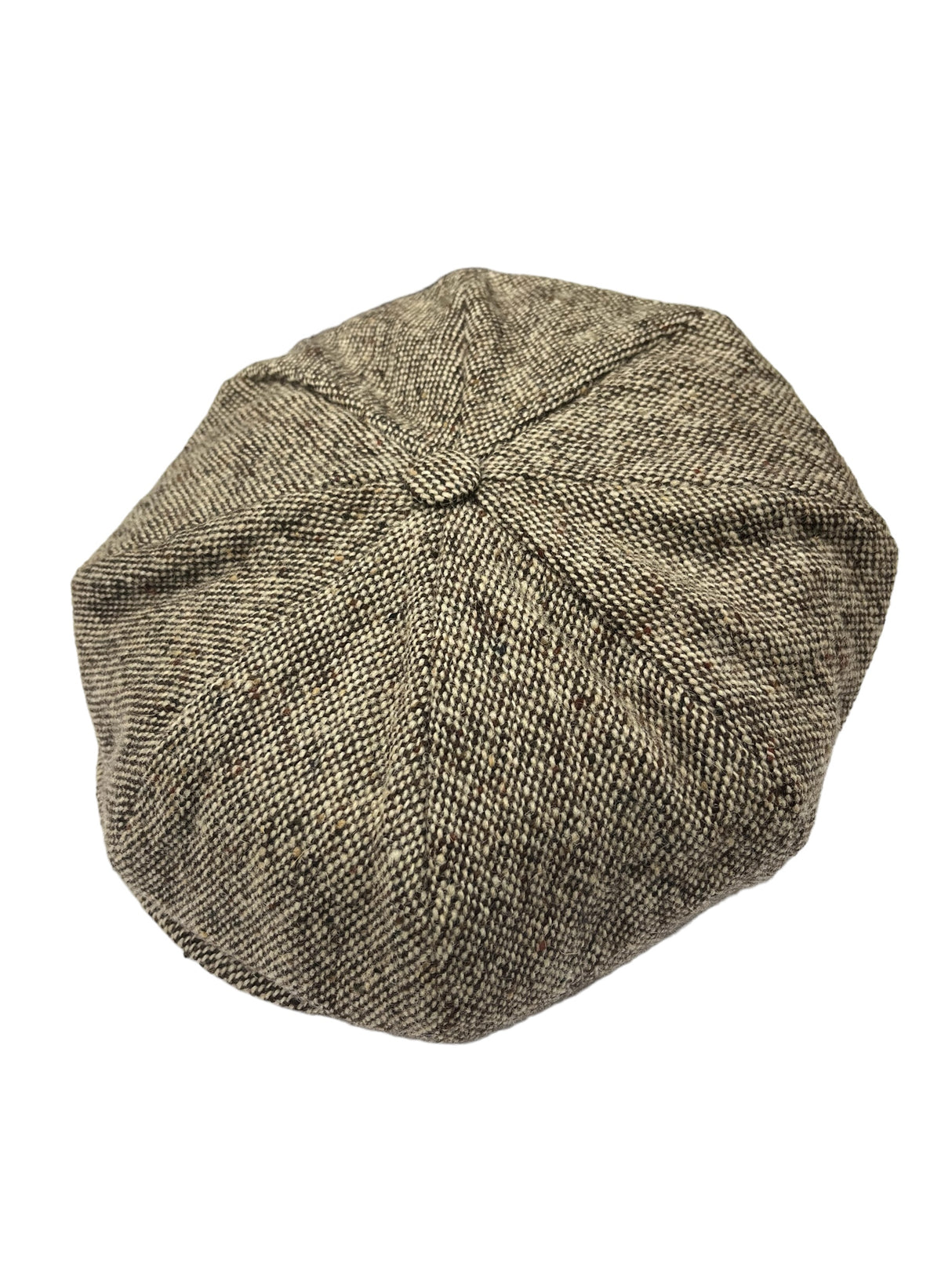 Handwoven Tweed - Eight Piece Cap