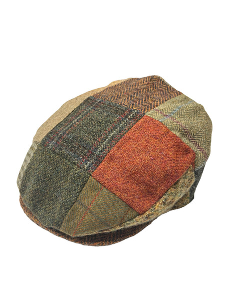 Wool Patchwork - Vintage Style Cap