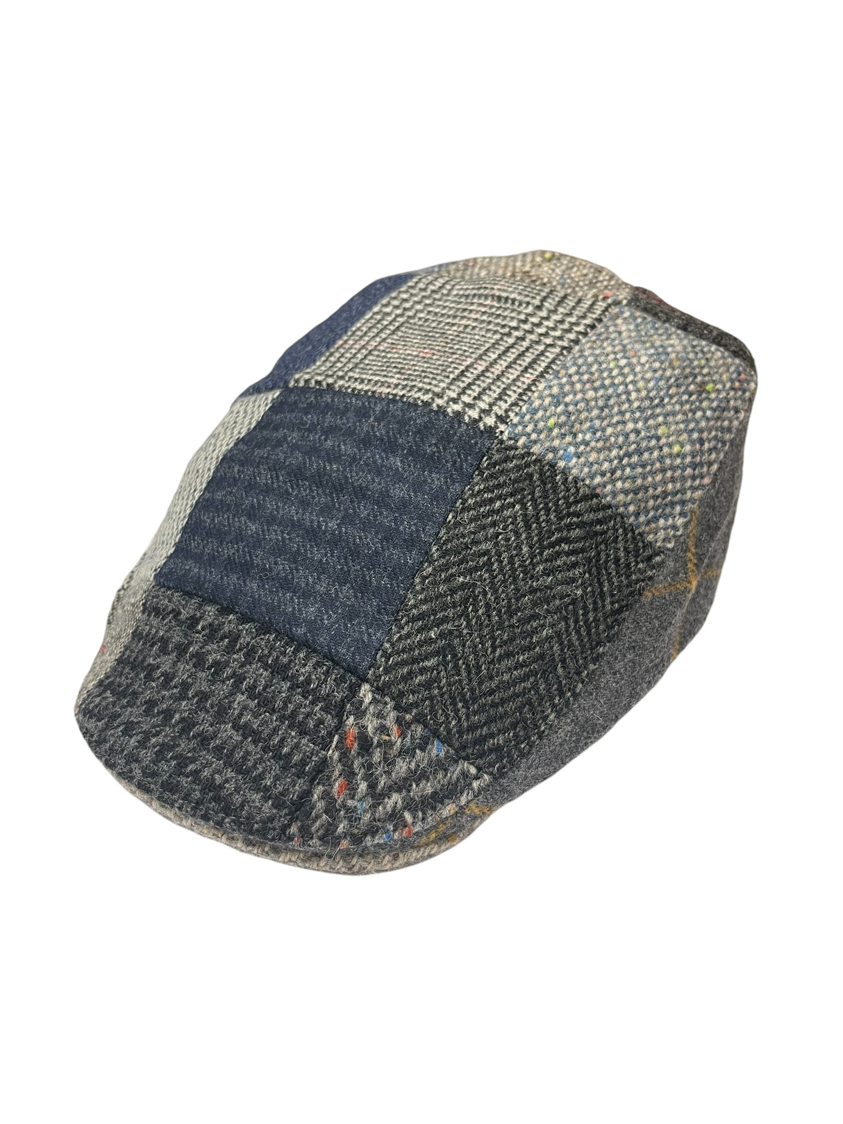 Wool Patchwork - Donegal Touring Cap