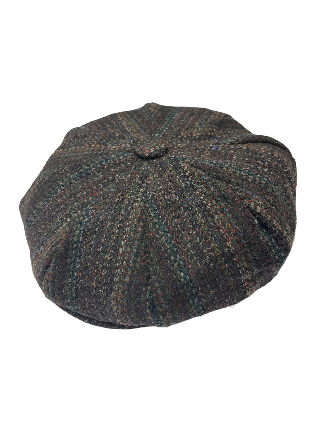 Handwoven Tweed - Eight Piece Cap